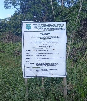 Ketua LSM Kalteng Watch Surati Proyek Dinas PUPR-Kapuas Kalteng Senilai Rp 28,89 Miliyar