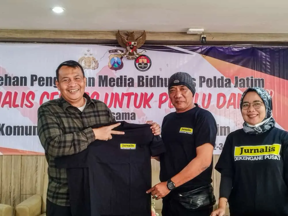 Gelar Sarasehan Penguatan Media, Kabidhumas Sampaikan Kebijakan Kapolda Jatim Terkait Kamtibmas di Jawa Timur