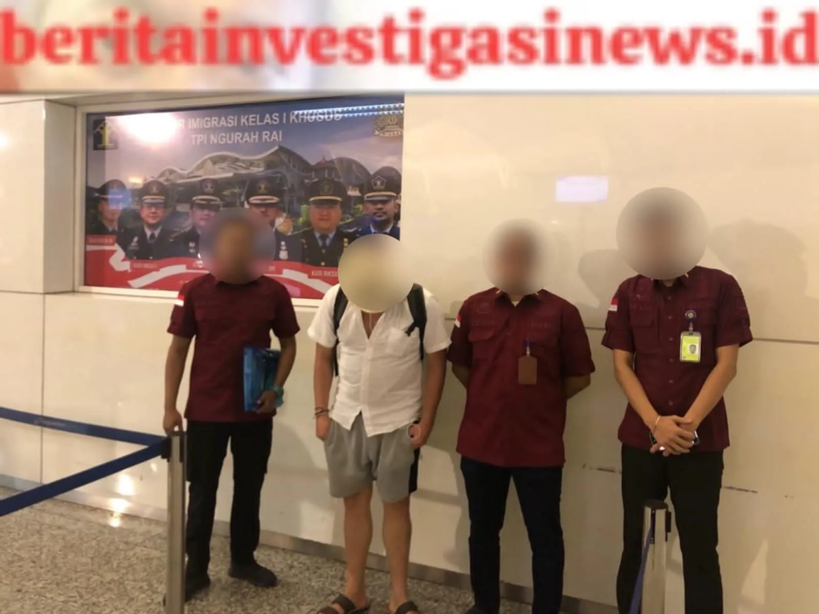 Lakukan Pelanggaran, WNA Asal Jerman Dideportasi