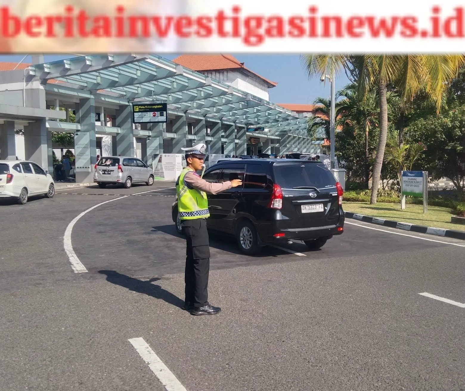 Kelancaran dan Kenyamanan Masyarakat Polres Kawban Ngurah Rai Atur Lalin