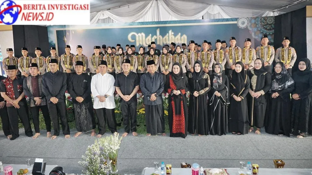 Polrestabes Surabaya gelar Sholawatan bersama Tim Hadrah Aulian Musthofa Polda Jatim