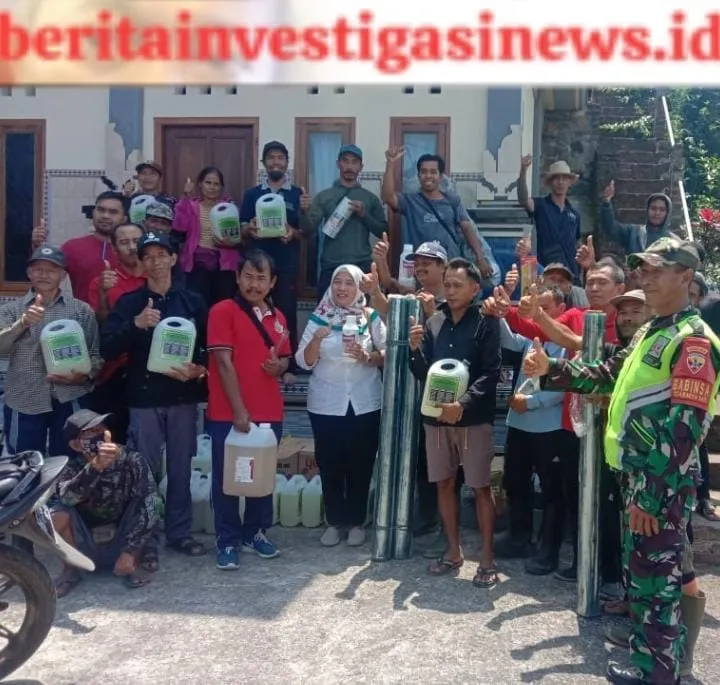Sosialisasikan Pengendalian Organisme Penganggu Tanaman Kepada kelompok Tani