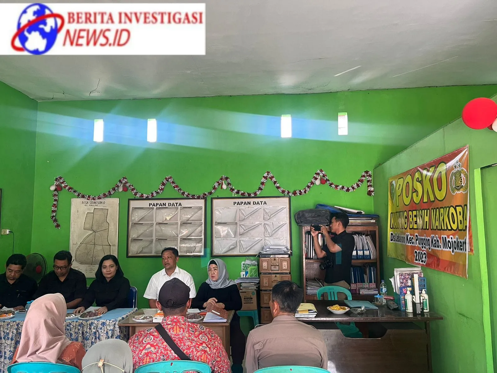"Kampung Bersinar" Polres Mojokerto Ciptakan Kampung Bebas Dari Narkoba