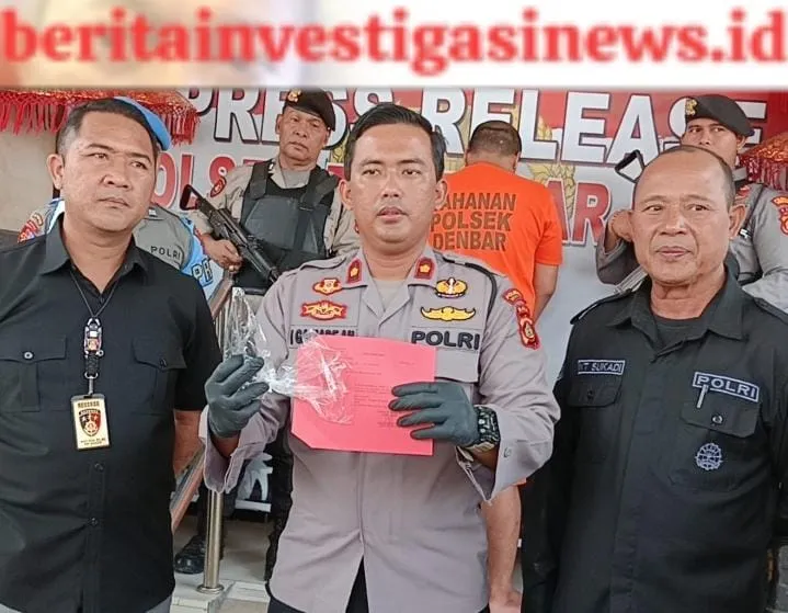 Penyakit Kambuhan Residivis Curat Bobol Warung Dibekuk Tim Buser Polsek Denbar