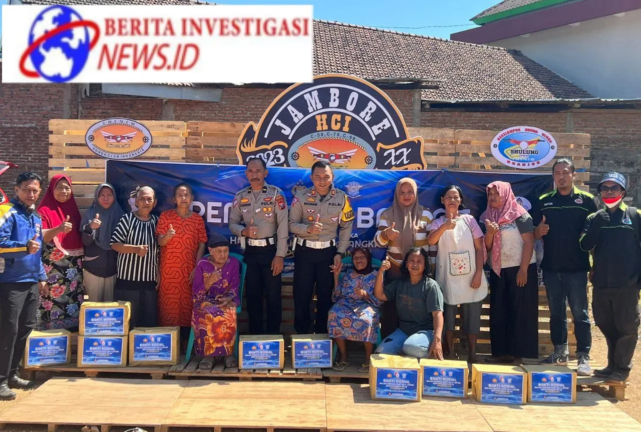 Bakti Kesehatan dan Bantuan Sosial Mewarnai Hari Lalu Lintas Bhayangkara ke-68 dan Operasi Zebra Semeru 2023 di Nganjuk