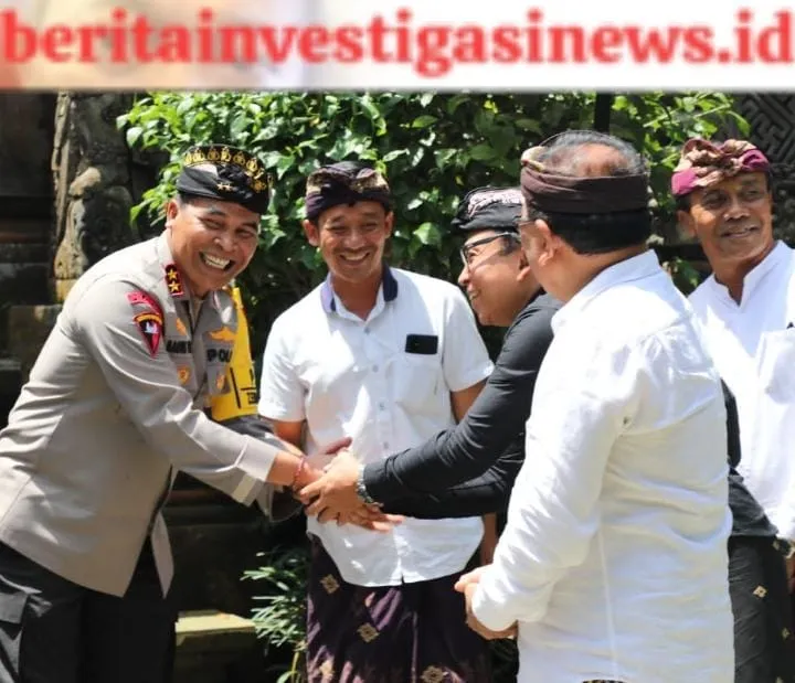 Kapolda Bali Perkuat Hubungan Silaturahmi Kunjungi Puri Ubud