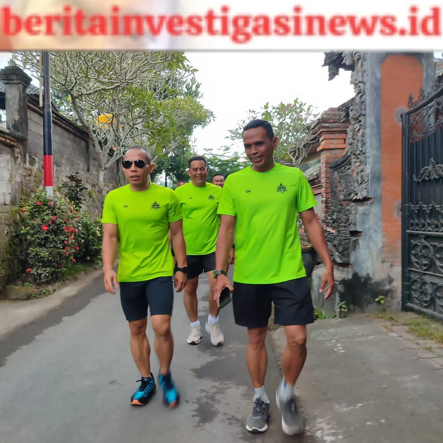 Dandim Gianyar Ajak Anggota Rekreasi Sambil Olahraga Jaga Kebugaran Fisik