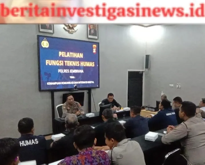 Polres Jembrana Sukses Laksanakan Pelatihan Fungsi Teknis Humas