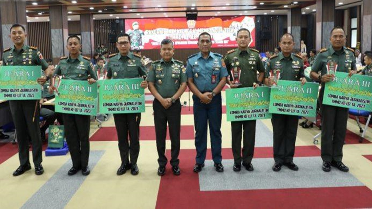 Kodim 1611/Badung Raih Juara 3 LKJ TMMD Ke-117 Tahun 2023