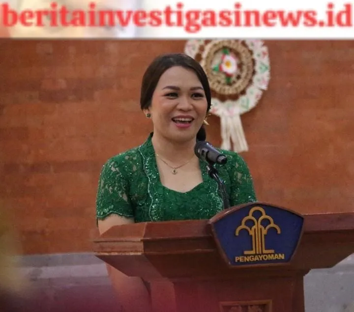 DWP Kanwil Kemenkumham Bali Lestarikan Budaya Lewat Tari Pendet