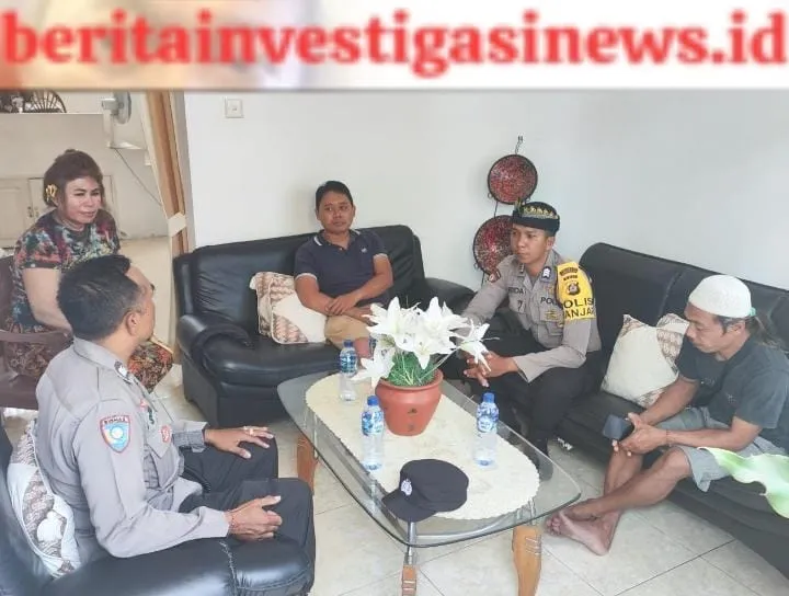 Polisi Banjar Mediasikan Perselisihan Warga Yang Keliru Menempatkan Material