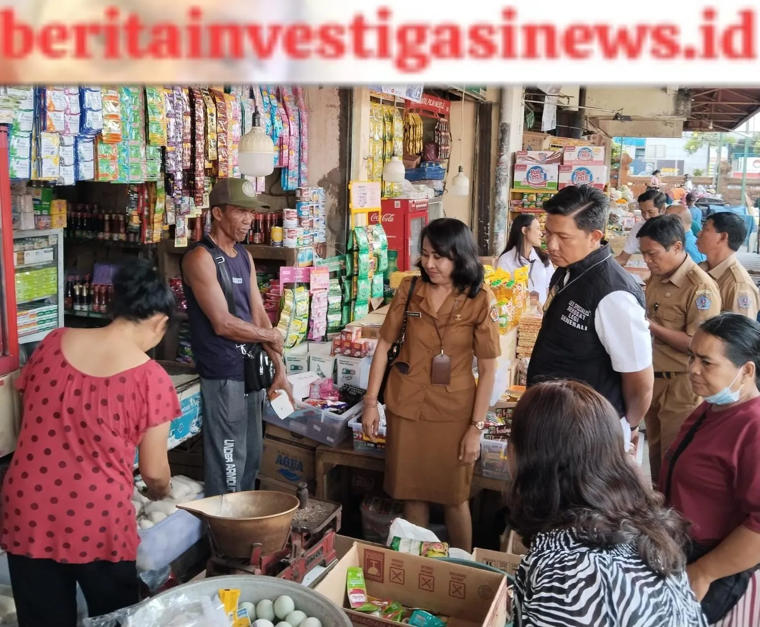 Satgas Pangan Polresta Denpasar Pantau Stok Pasokan dan Harga Pangan