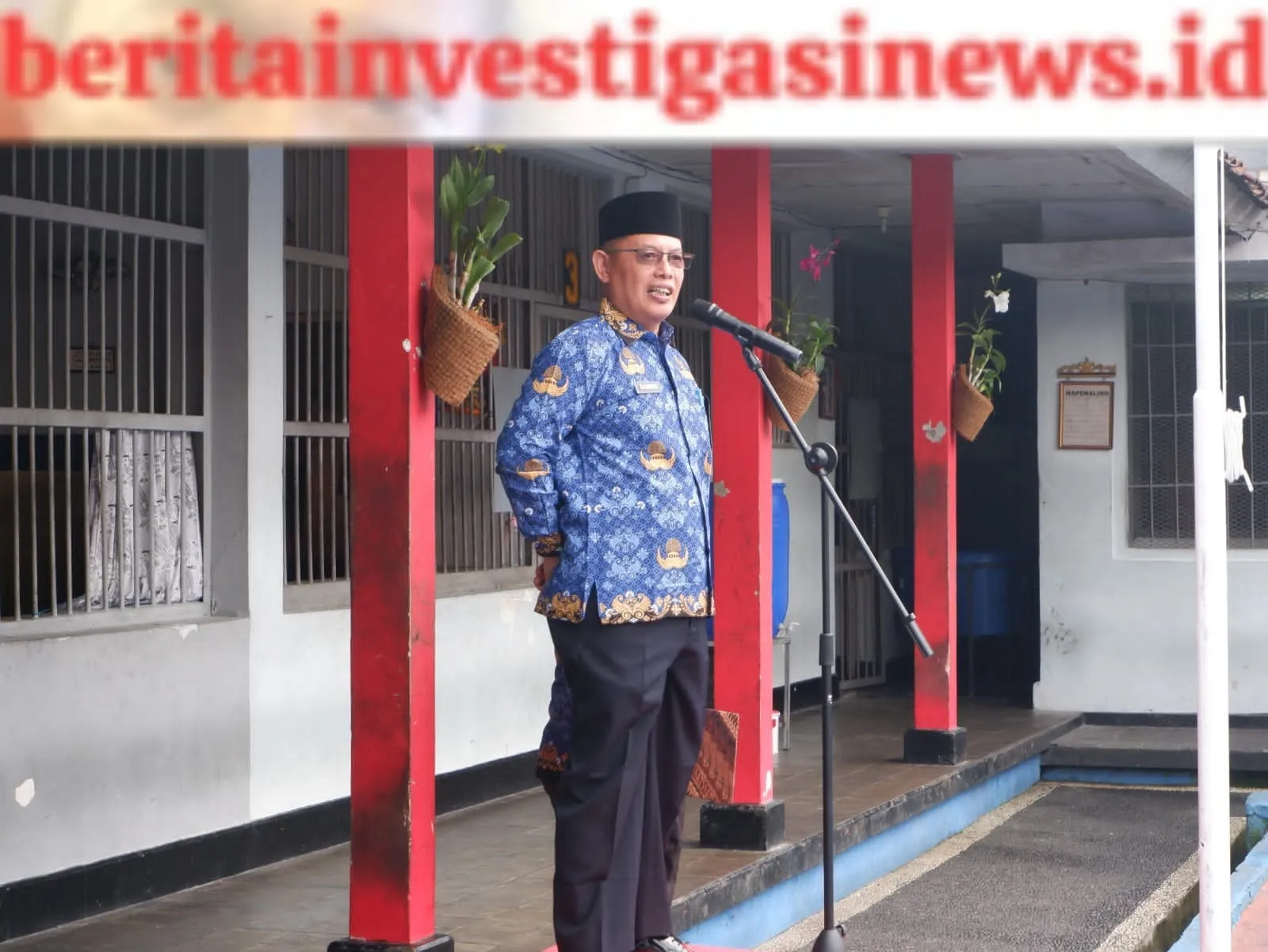 Upacara Hari Kesadaran Nasional Rutan Gianyar Tingkatkan Cinta Bangsa dan Negara