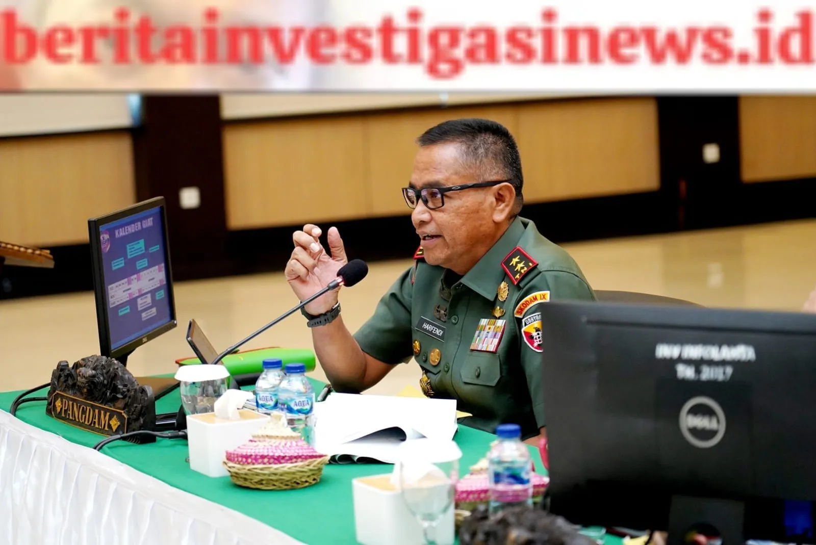Pangdam IX Udayana Tekankan Netralitas TNI kepada Seluruh Jajarannya