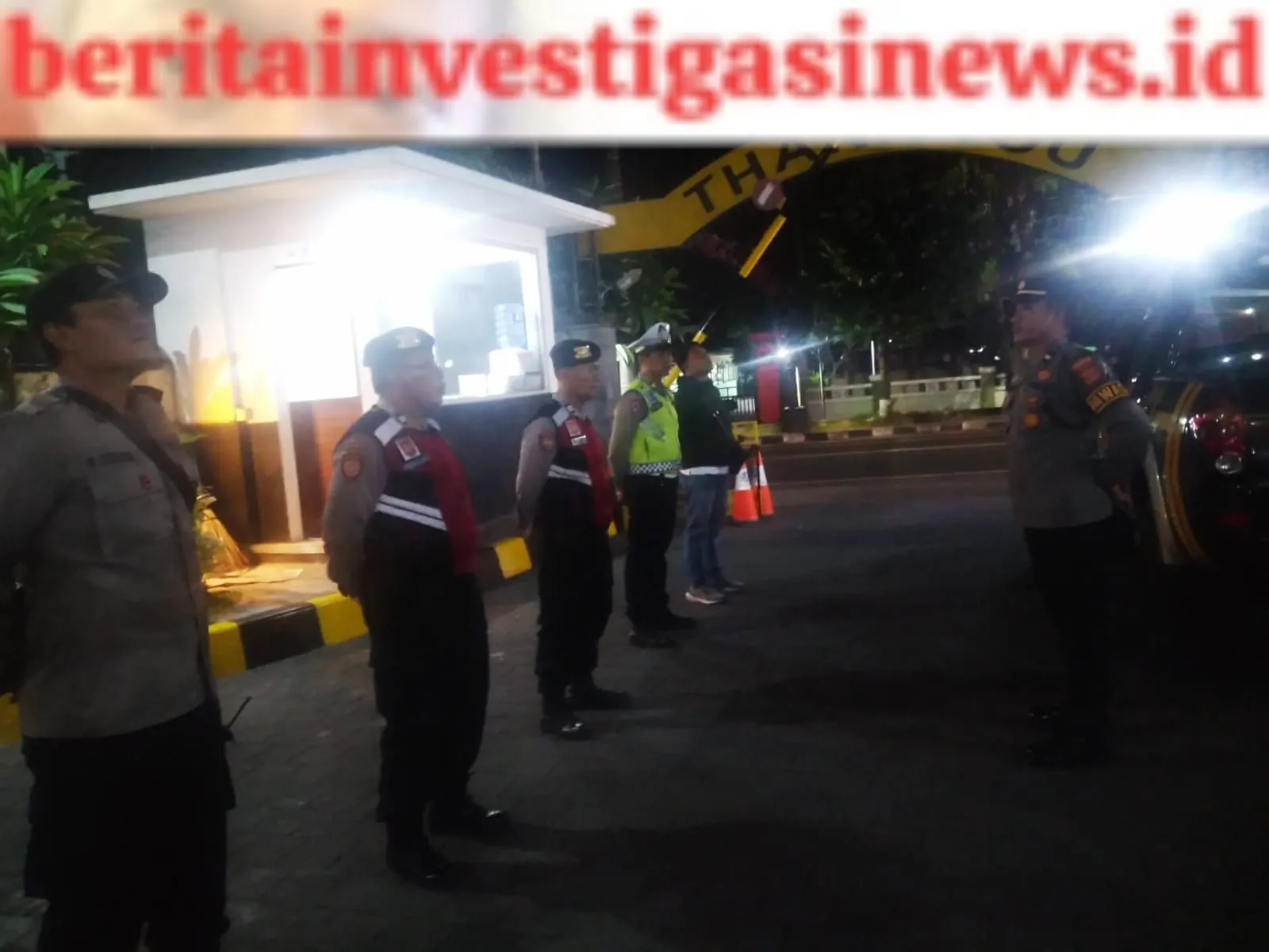 Polsek Kuta Tingkatkan Blue Light Patrol Upaya Cegah Aksi Kejahatan Wilayah Hukum