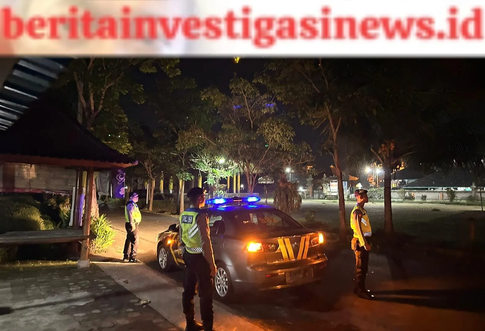 Unit Patroli Blue Light Patrol Sat Samapta Susuri Jalur Darmasaba dan Anggungan