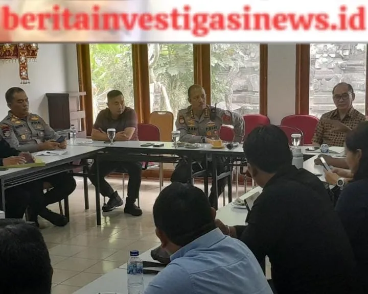 Jumat Curhat Polda Bali Berbincang Bersama Komponen Pengelola Pariwisata Bali dan Inkait