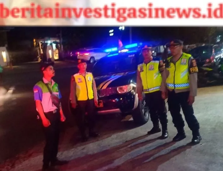 Polsek Denbar Tiada Hentinya Amankan Wilayah Dengan Bluelight Patrol