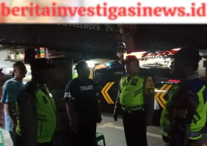 Jelang Kunjungan Kerja Ibu Negara, Polsek Kuta Selatan Gelar Blue Light Patrol Hingga Pagi