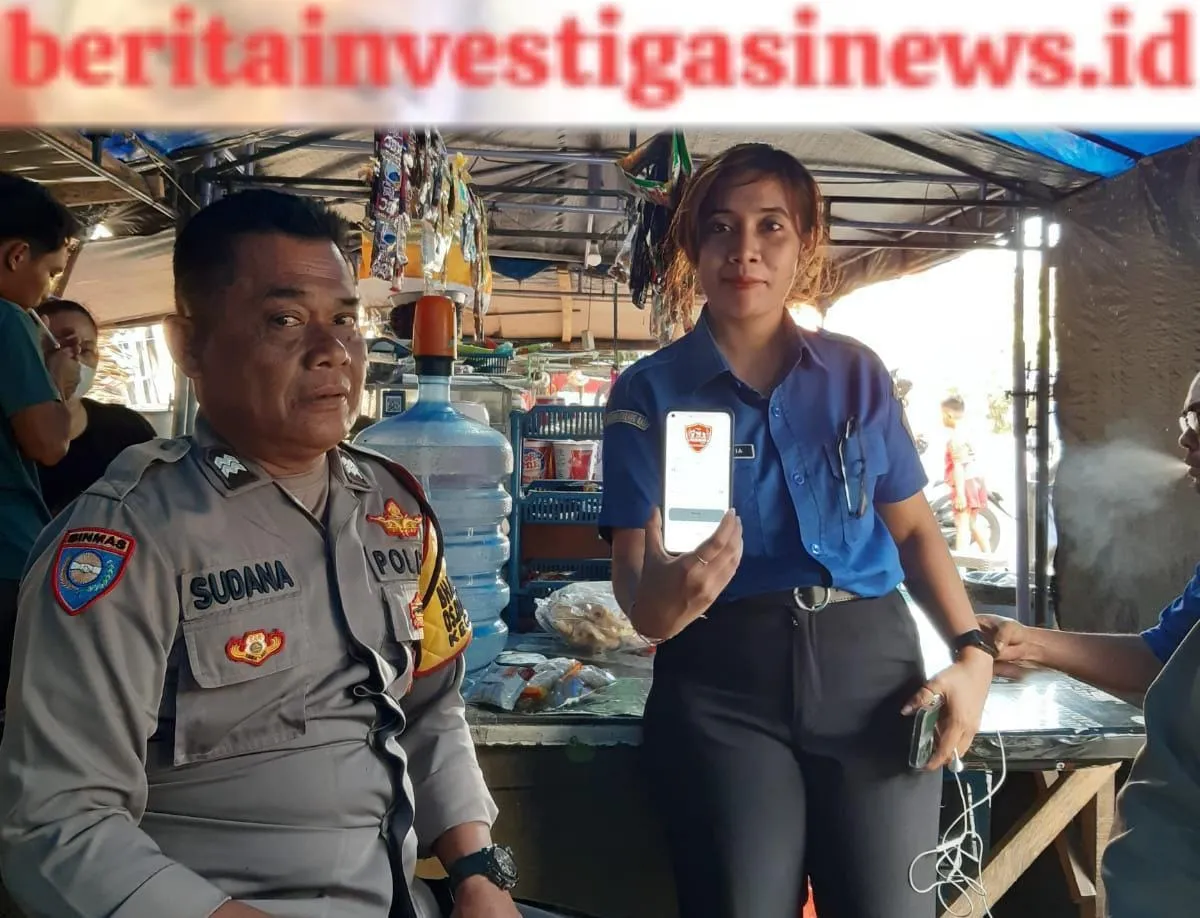 Tiada Hentinya Aplikasi Polisi Banjar Hebat Disosialisasikan Bhabinkamtibmas Kepada Masyarakat