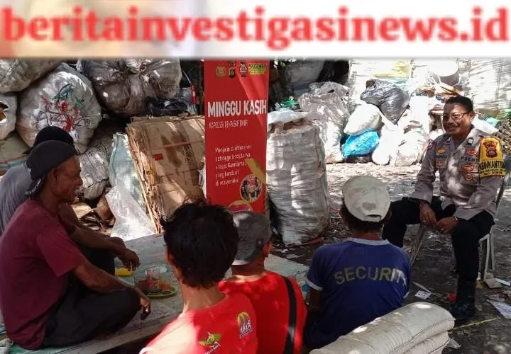 Polsek Dentim Kembali Menggelar Kegiatan Minggu Kasih