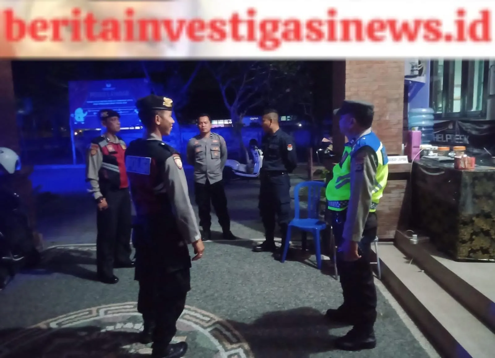 Patroli Kendaraan Cahaya Biru Tingkatkan Kondusifitas Keamanan di Jembrana
