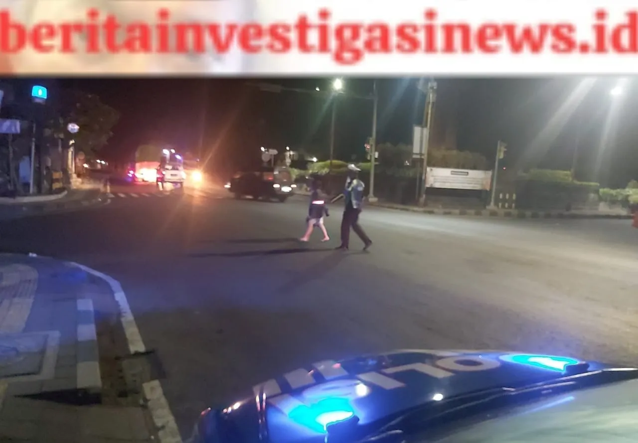 Patroli Rahayu Sat Lantas Polres Jembrana Dijalur Rawan Laka Lantas