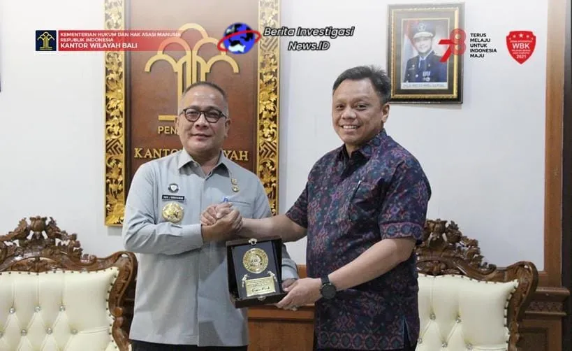 Kanwil Kemenkumham Bali Terima Studi Tiru Kanwil Kalbar dan Kanwil Kaltim