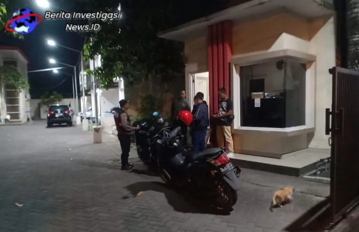 Ciptakan Keamanan Wilayah, Polsek Dentim Gencarkan Pelaksanaan Patroli Cahaya Biru