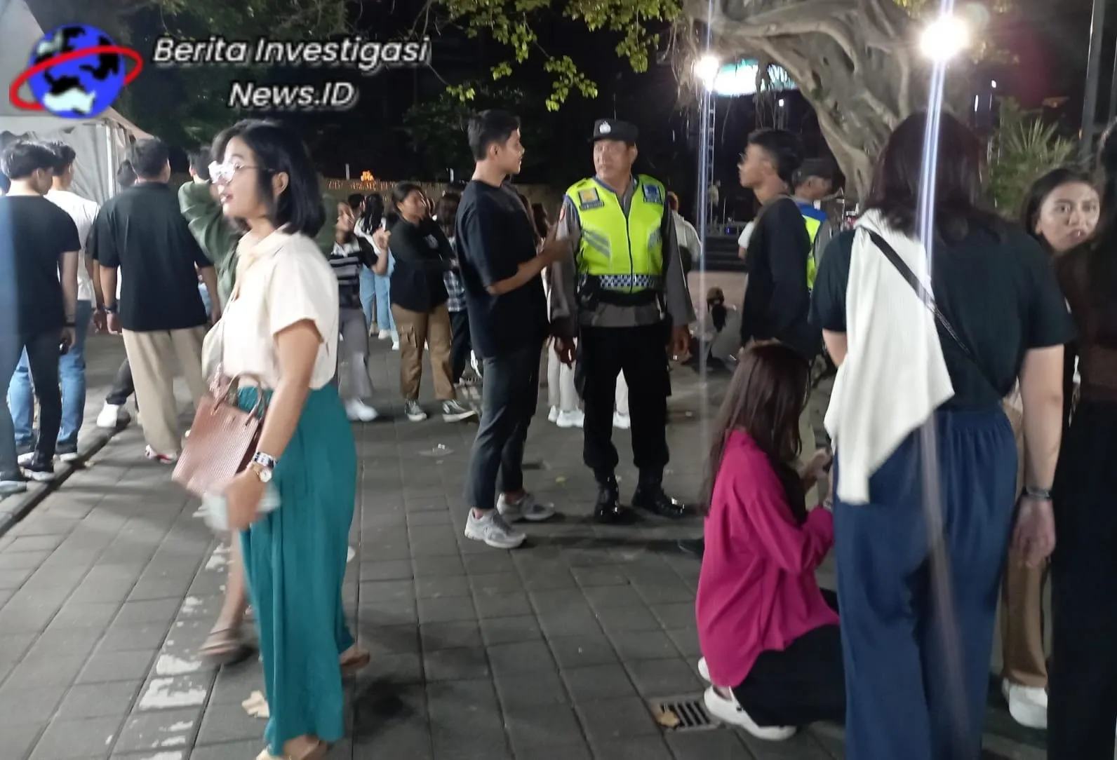 Cegah Kerawanan Kamtibmas, Blue Light Patrol Polsek Denpasar Utara