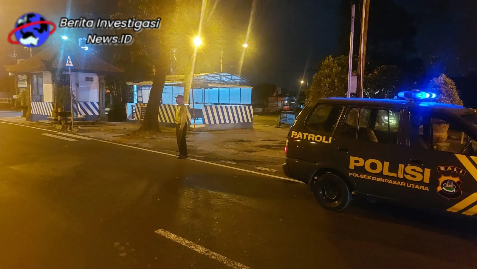 Blue Light Patrol Polsek Denut Cegah Kerawanan Kamtibmas di Wilkum