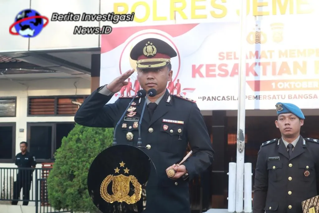 Polres Jembrana Peringati Hari Kesaktian Pancasila Berlangsung Dengan Khidmat