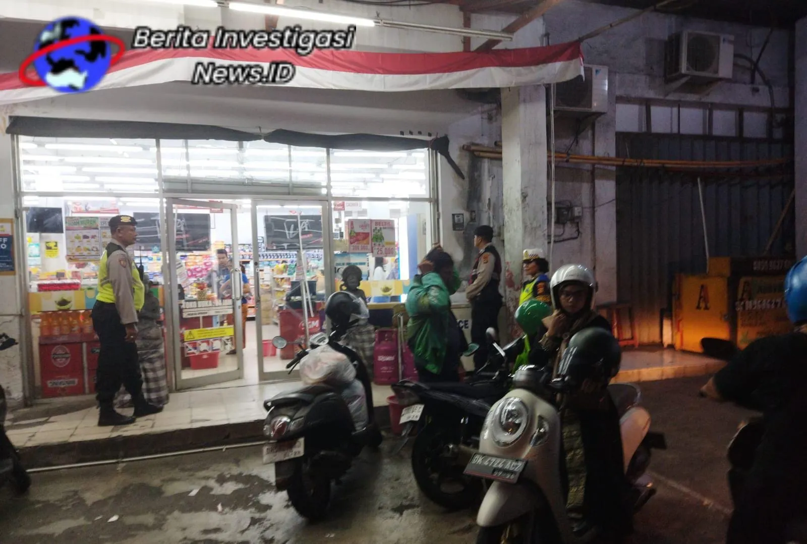 Upaya Tiadakan Guan KTM, Polsek Denpasar Barat Intensifkan Blue Light Patrol