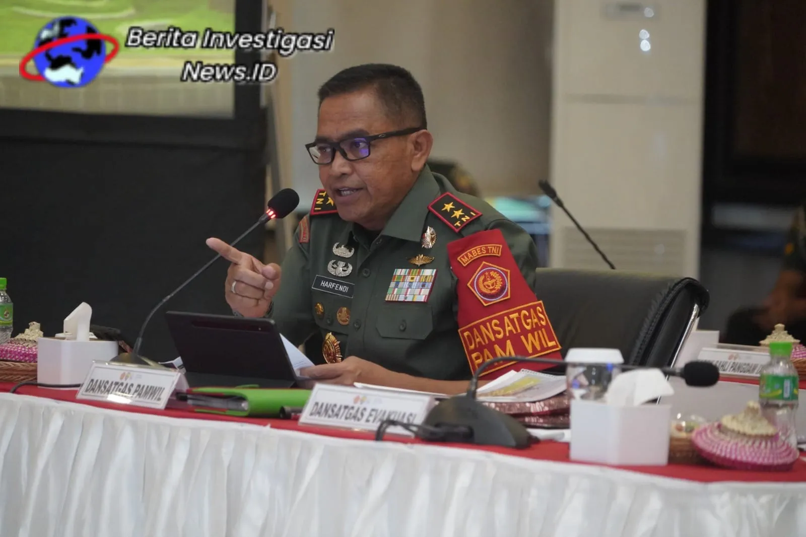 Pangdam IX Udayana Pimpin Tactical Floor Game Pengamanan KTT AIS