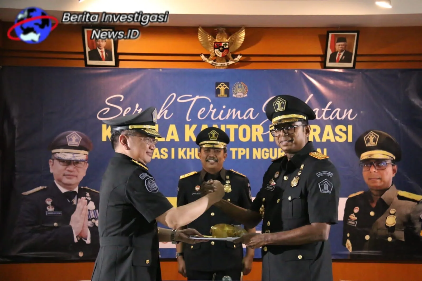 Kakanim Ngurah Rai Resmi Dijabat Suhendra, Kakanwil: "Ajak Seluruh Jajaran Berkolaborasi"