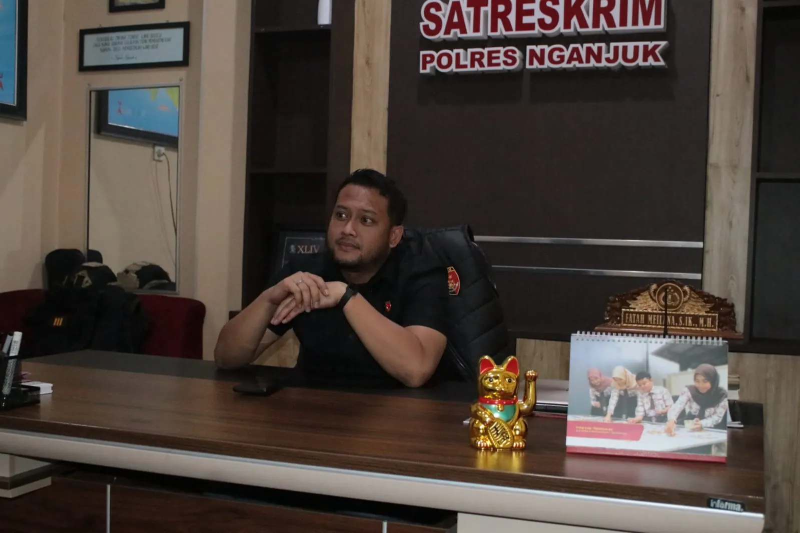 Polres Nganjuk Kejar Pria Penusuk Seorang Kakek di Desa Wates, Diduga Pelaku Alami Depresi