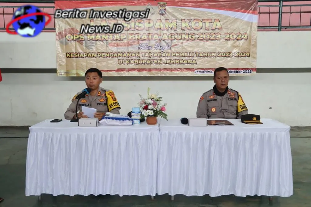 Polres Jembrana Buka Latsispamkotaops Mantap Brata Agung 2023-2024