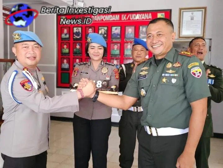 Kunjungi Pom Dam IX Udayana, Kabid Propam Polda Bali Berikan Kejutan