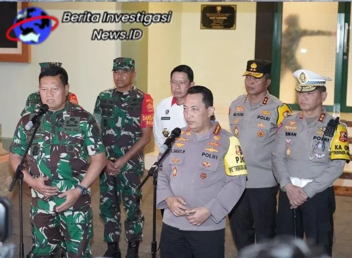 TFG Dipimpin Panglima TNI dan Kapolri, Pangdam Paparkan Situasi dan Kesiapan Satgas Pamwil KTT AIS