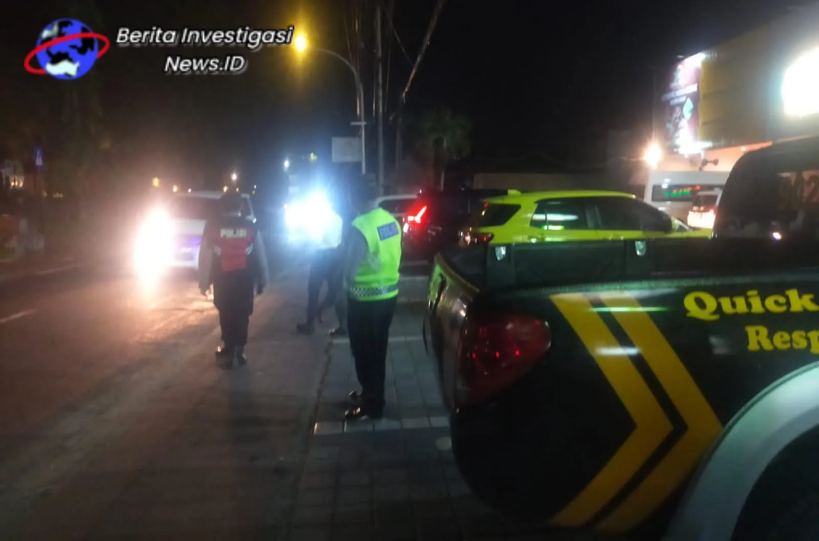 Blue Light Patrol Polsek Kutsel Wujudkan Situasi Kondusif Pada Pelaksanaan KTT AIS