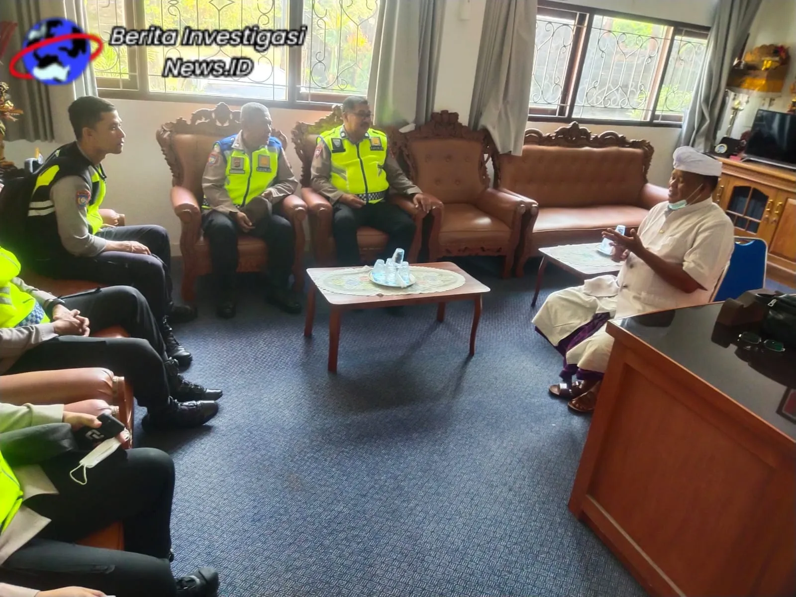 Satgas Binmas Ajak Masyarakat Nusa Dua Sukseskan KTT AIS 2023