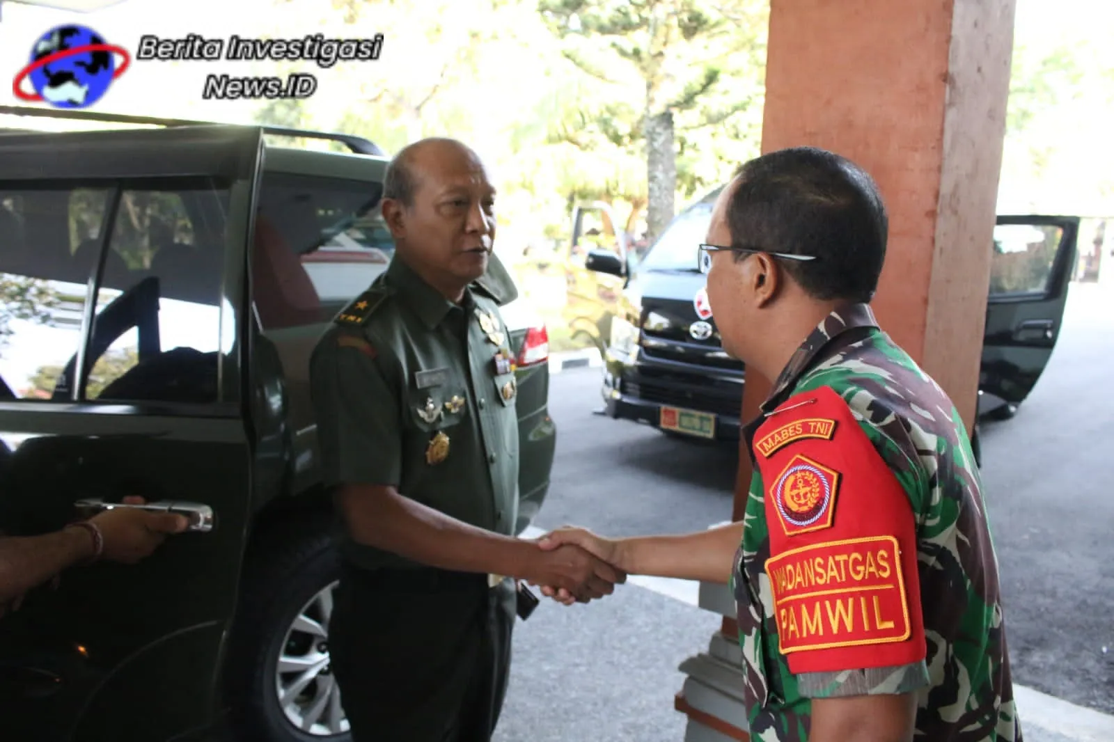 Tim Current Audit Itjenad Kunjungi Korem 163 Wira Satya