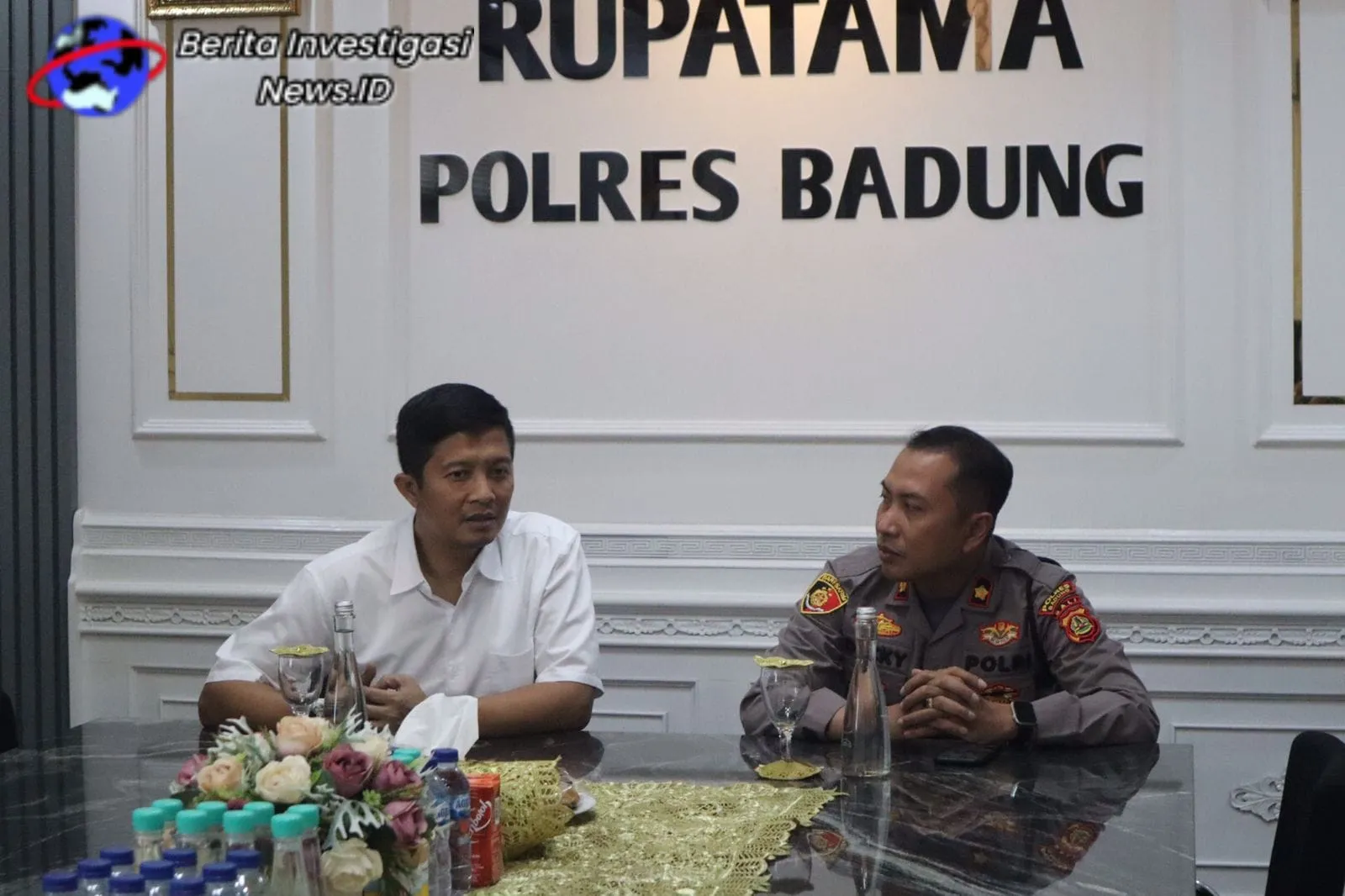 Wakapolres Kompol Decky Hendra Wijaya Terima Kunjungan Kerja BIK Polri