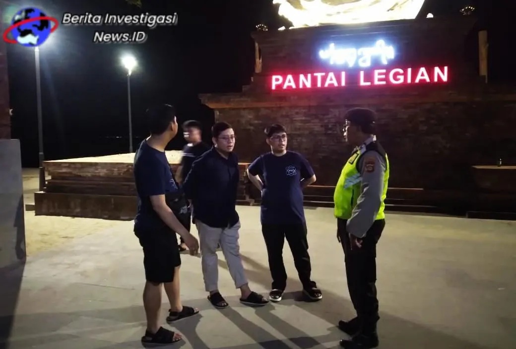 Polsek Kuta Terus Gencarkan Blue Light Patrol, Upaya Efektif Cegah Kerawanan Malam Hari