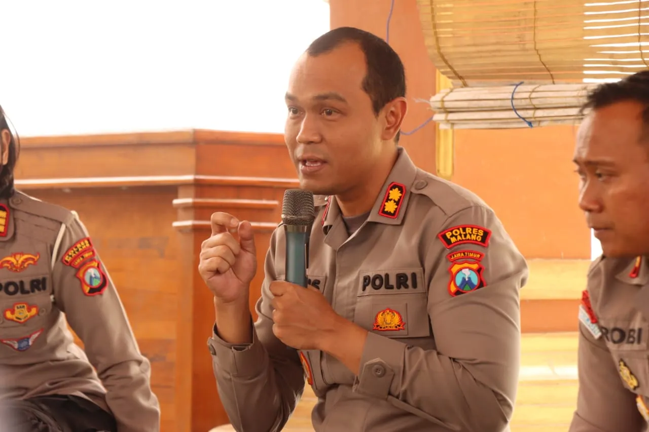 Jumat Curhat, Kapolres Malang Ajak Elemen Masyarakat Wujudkan Pemilu 2024 Damai