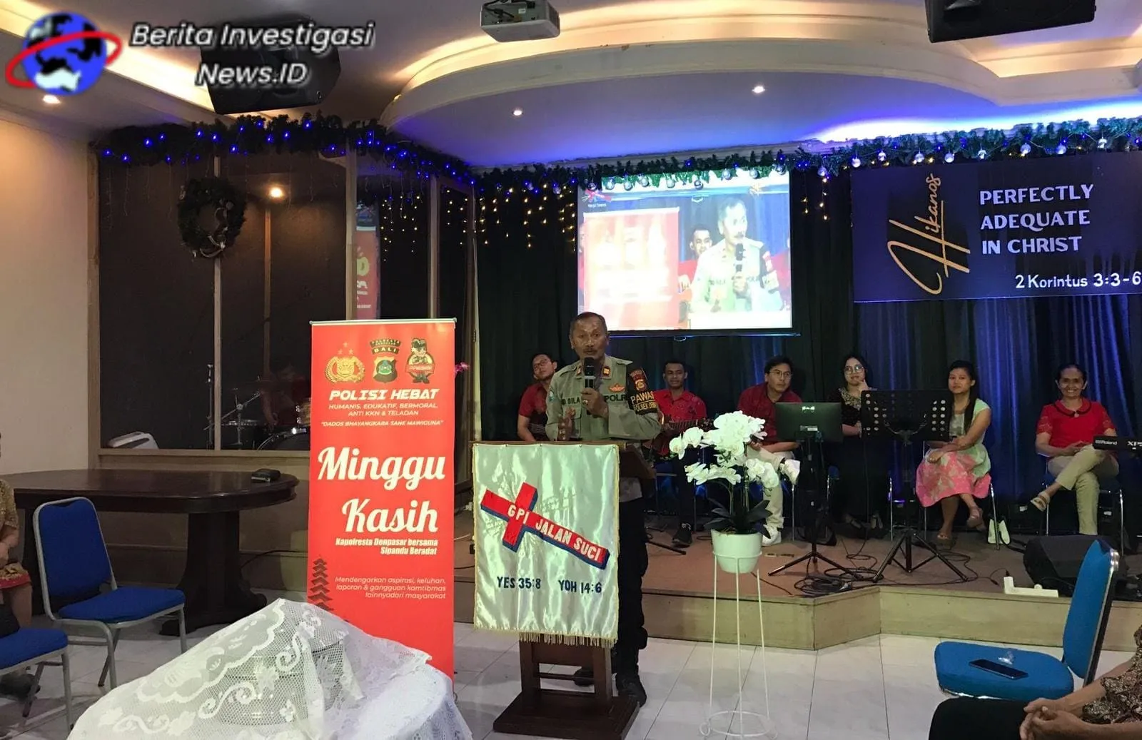Punya Program Minggu Kasih, Kapolsek Denpasar Utara Menampung Aduan Masyarakat
