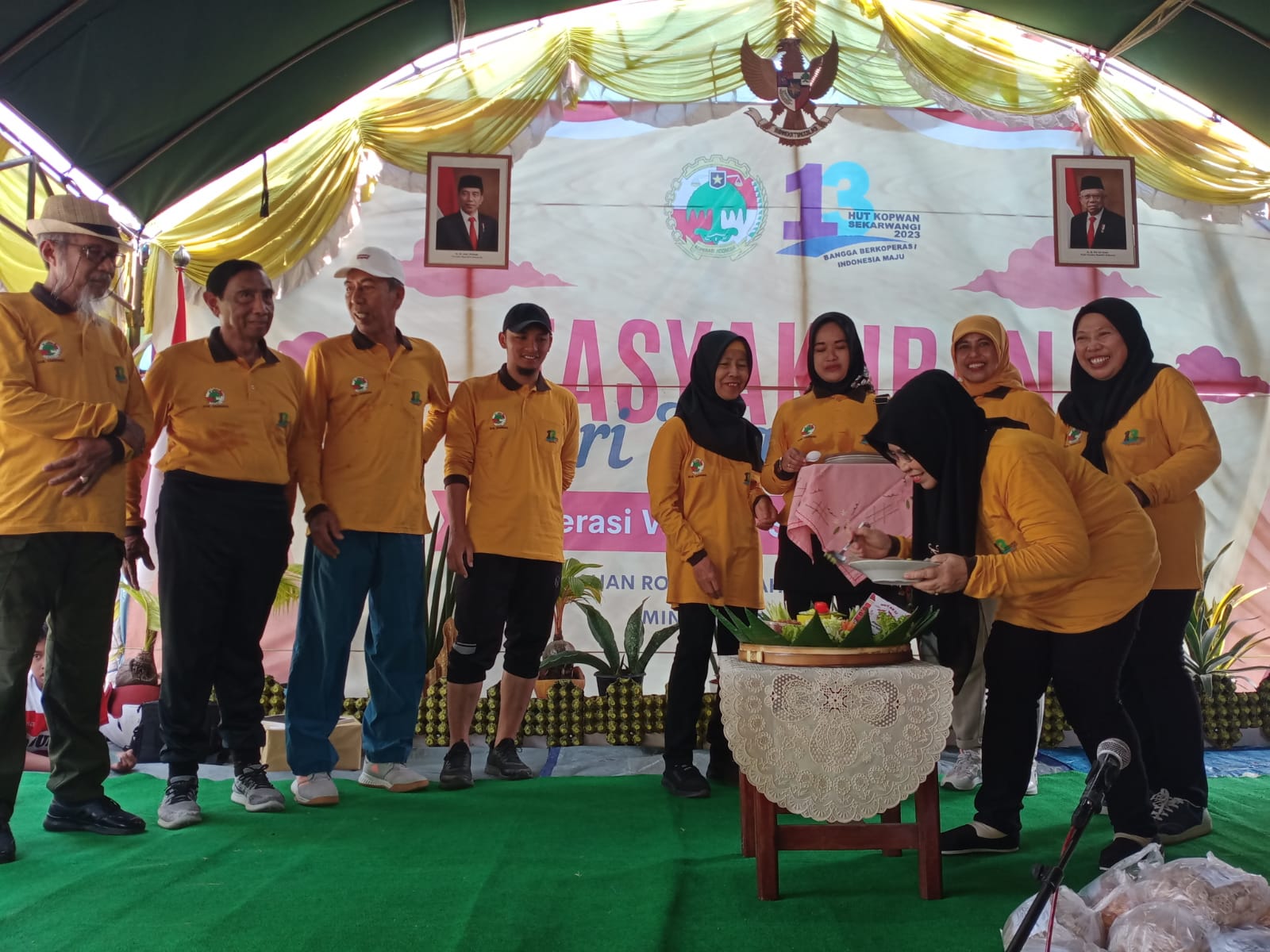 Koperasi Sekar Wangi Bersama Masyarakat Sampang, Gelar Tasyakuran Dalam Rangka HUT ke- 13 Tahun
