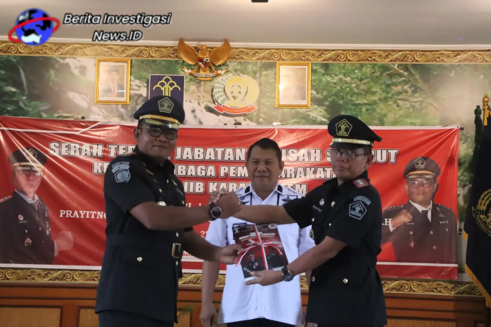Pisah Sambut Kalapas Karangasem, Kadiv Pas Berpesan Terapkan Kunci Pemasyarakatan 3+1