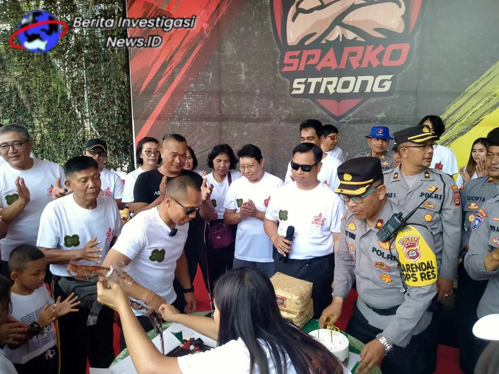 Kajari Gianyar Hadiri Senam Sparko Strong