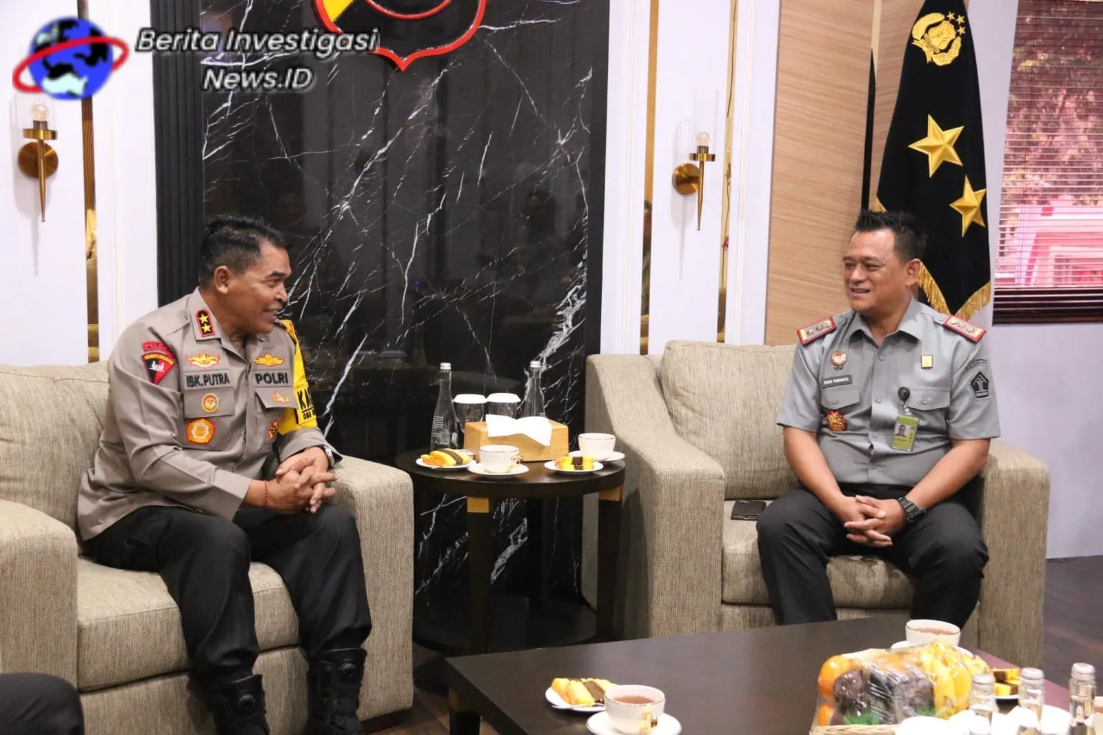 Kakanwil Audiensi Dengan Kapolda Bali, Alih Tugas Hingga Apresiasi Pam AALCO